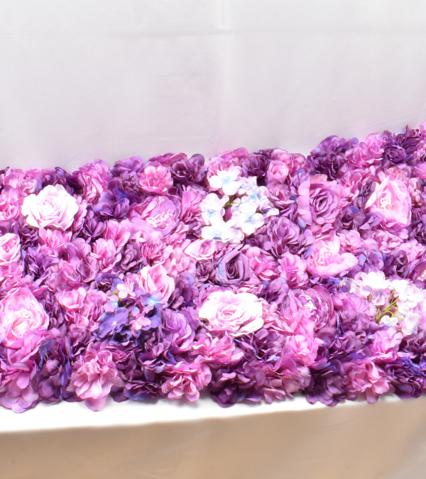 Tapis de fleurs - Violet